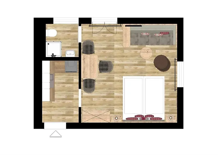 Apartamento Rosa 1 & 3 *